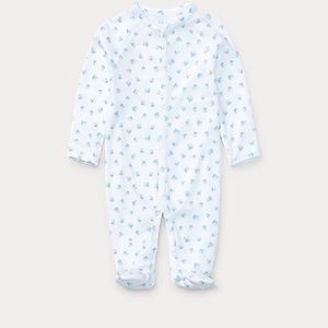 Free w/ purchase Ralph Lauren 3M Baby Footed Coverall PJ